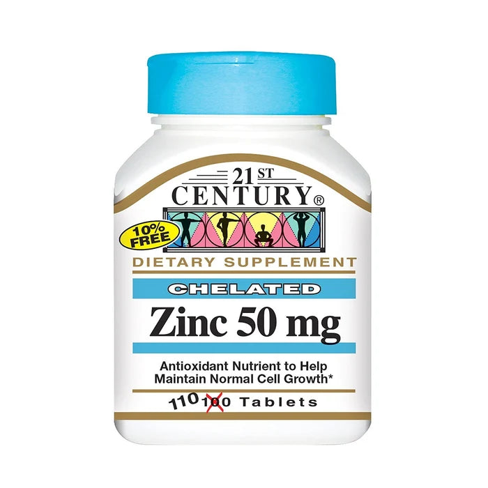 21St Century Zinc 50Mg 110 Tabs