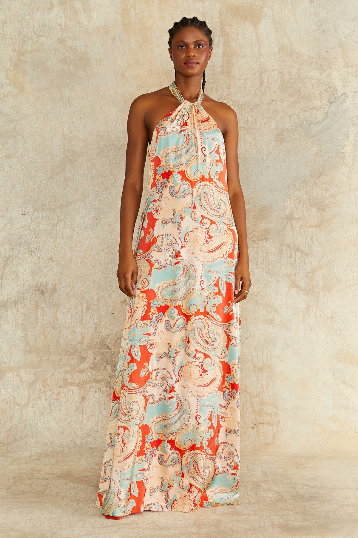 Collie Halter Gown