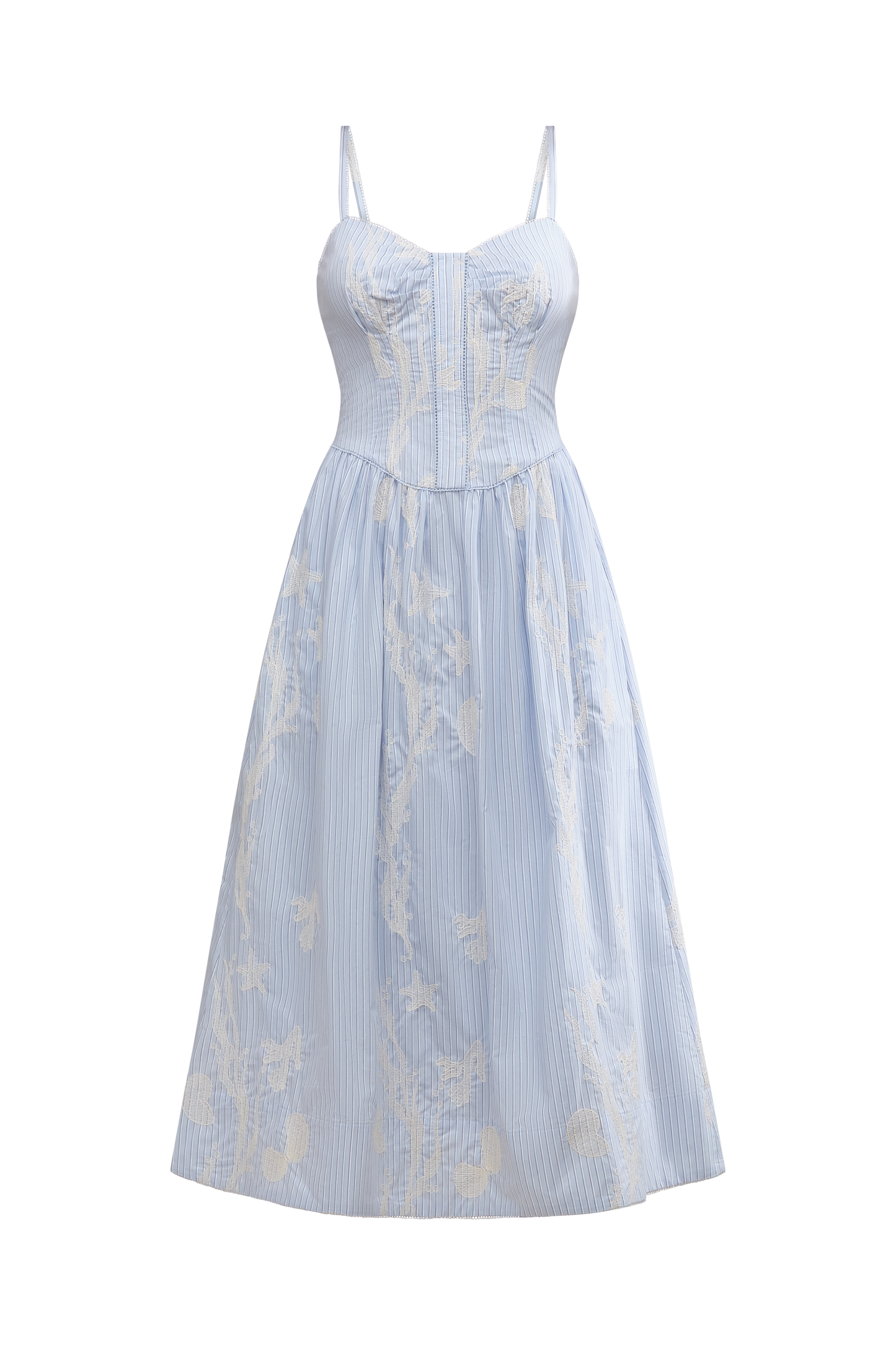 Bronte Embroidered Day Dress