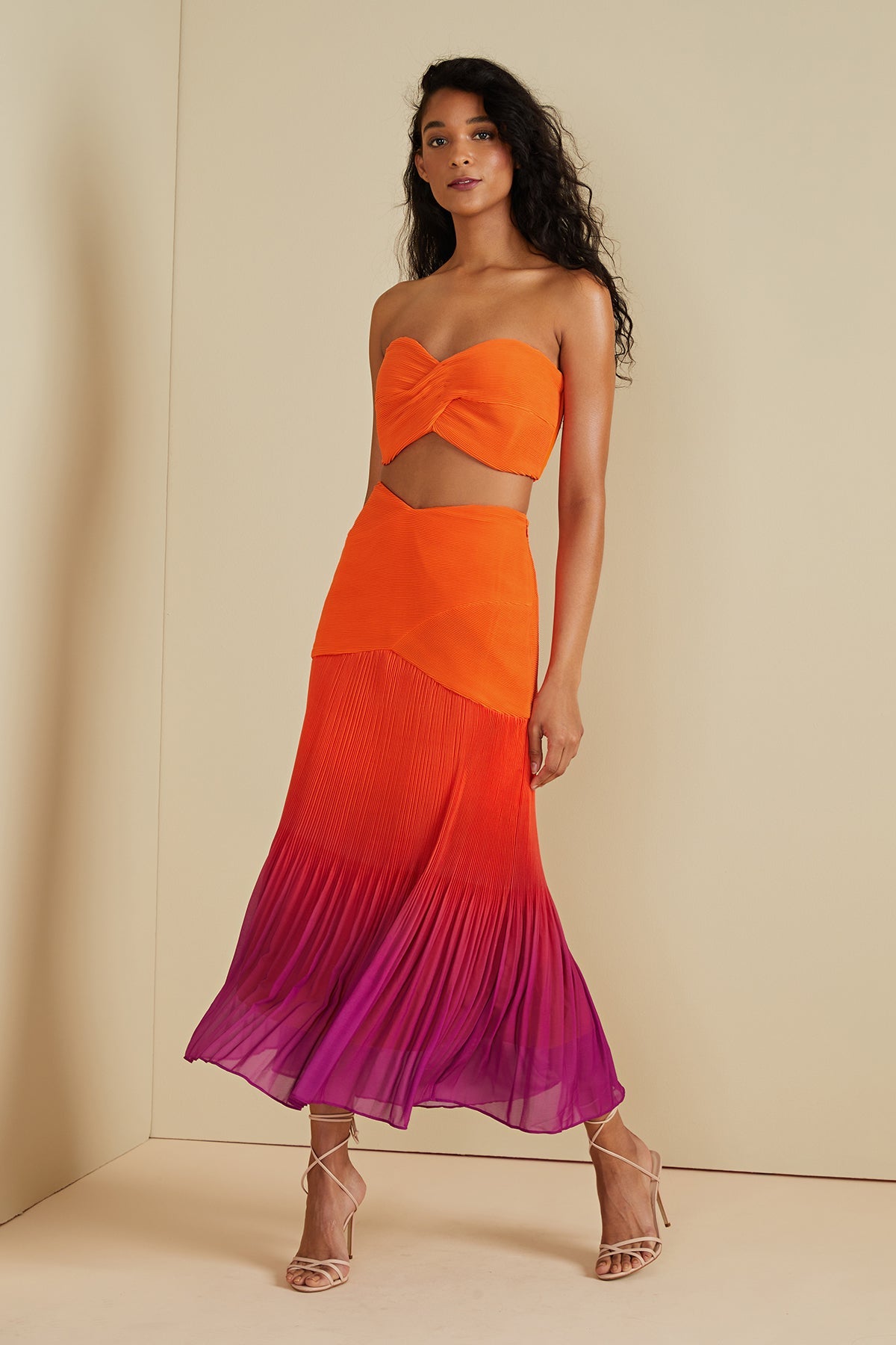 Darcey Strapless Crop Top