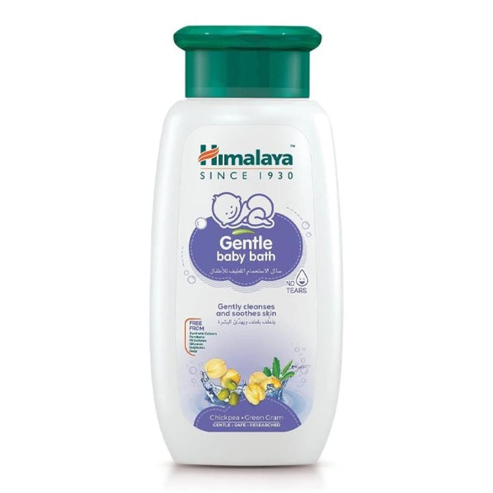 Himalaya Gentle Baby Bath with Chickpea & Green Gram Extracts, 400ml