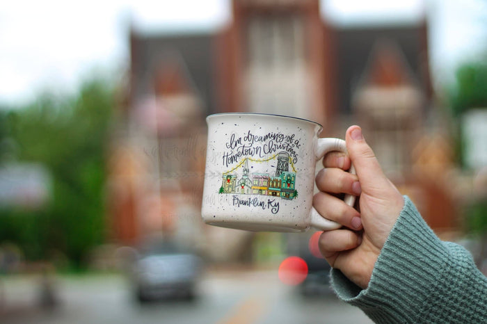 I'm Dreaming of a Hometown Christmas *Custom Town Name* Mug