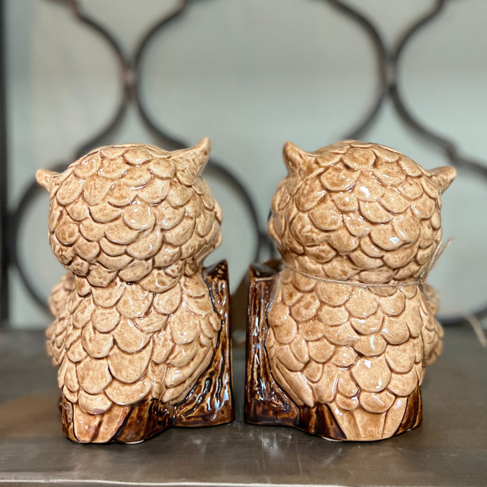 Owl Bookends