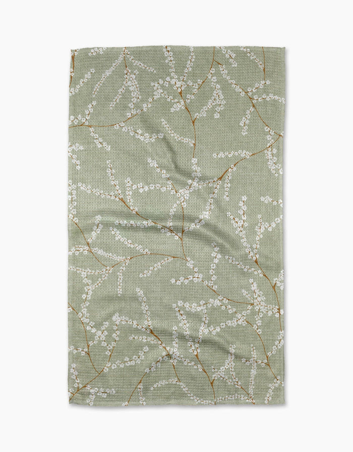 Quiet Flowers Tea Towel