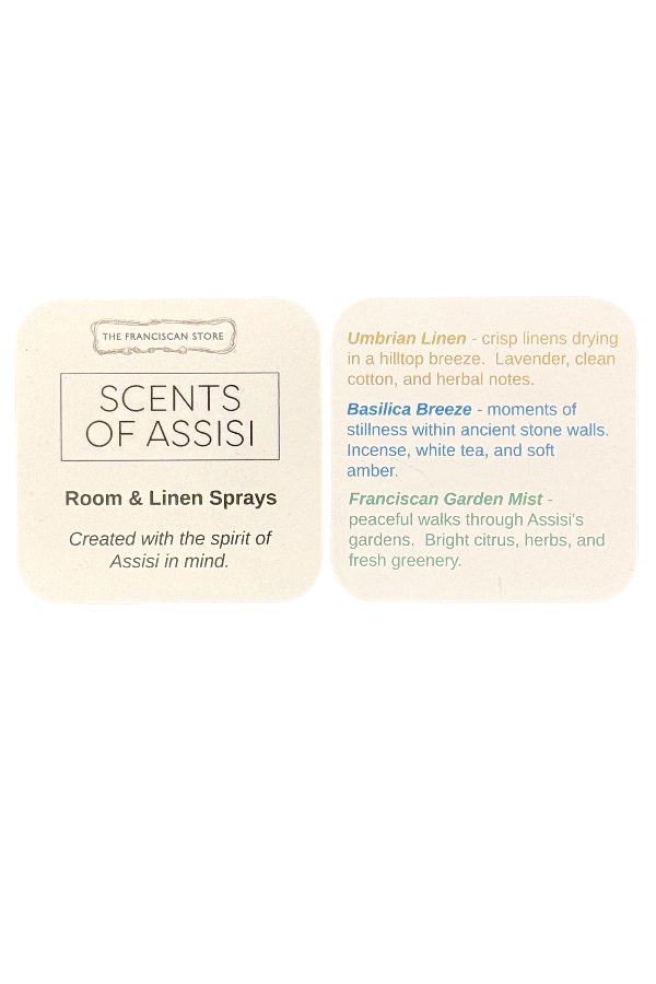 Scents of Assisi Room Spray Collection
