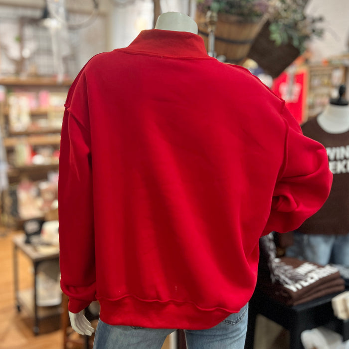 Texas Mockneck Sweater