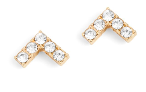 Whispers Gold Fashion Arrow with Stones