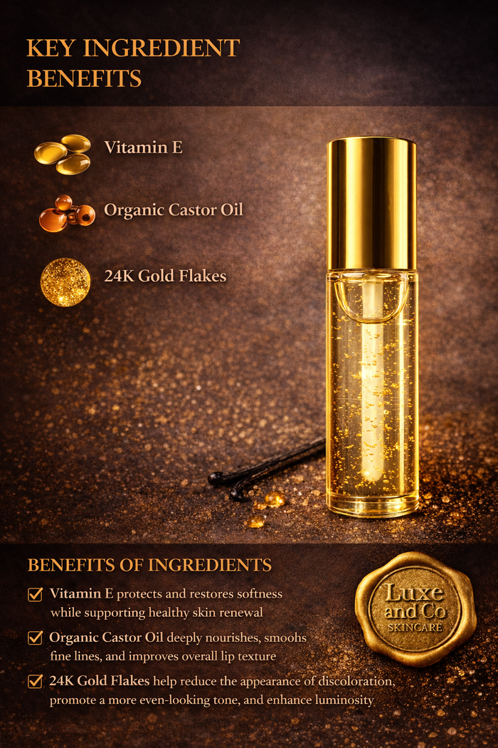 24K Lip Gold Lip Serum