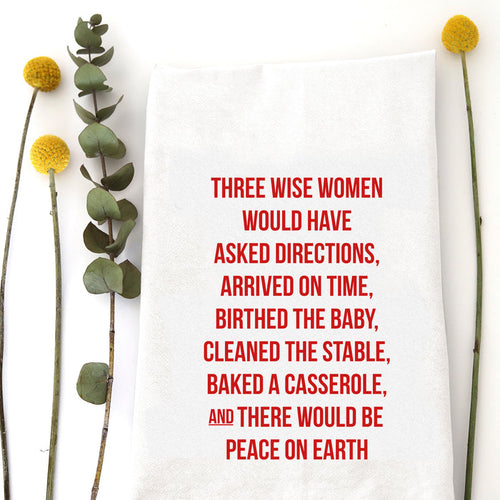 3 WISE WOMEN - TEA TOWEL