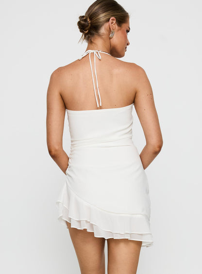 Yara Mini Dress White