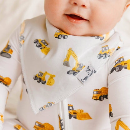 4 Pack Baby Bandana Bibs - Dozer