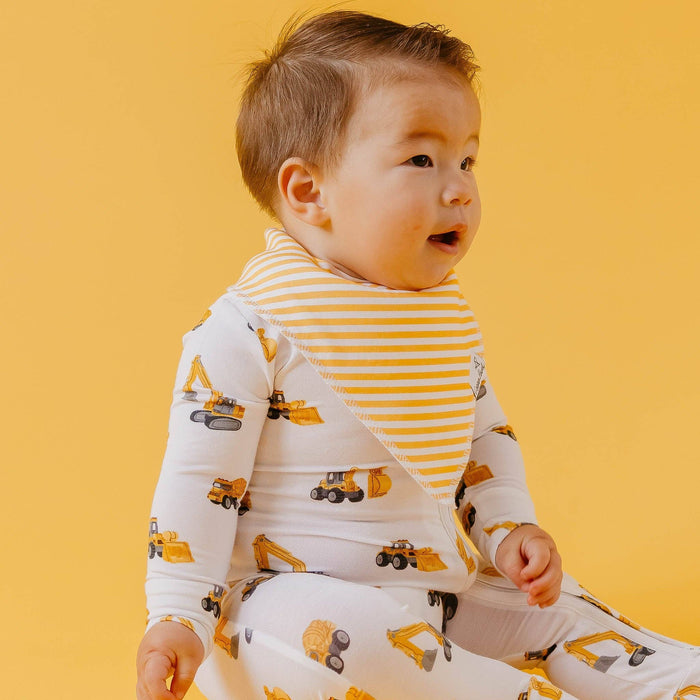 4 Pack Baby Bandana Bibs - Dozer