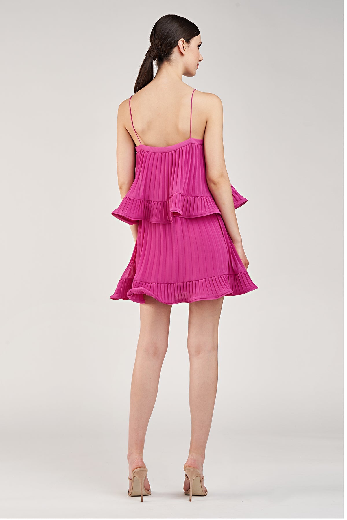 Kate Pleated Mini Dress