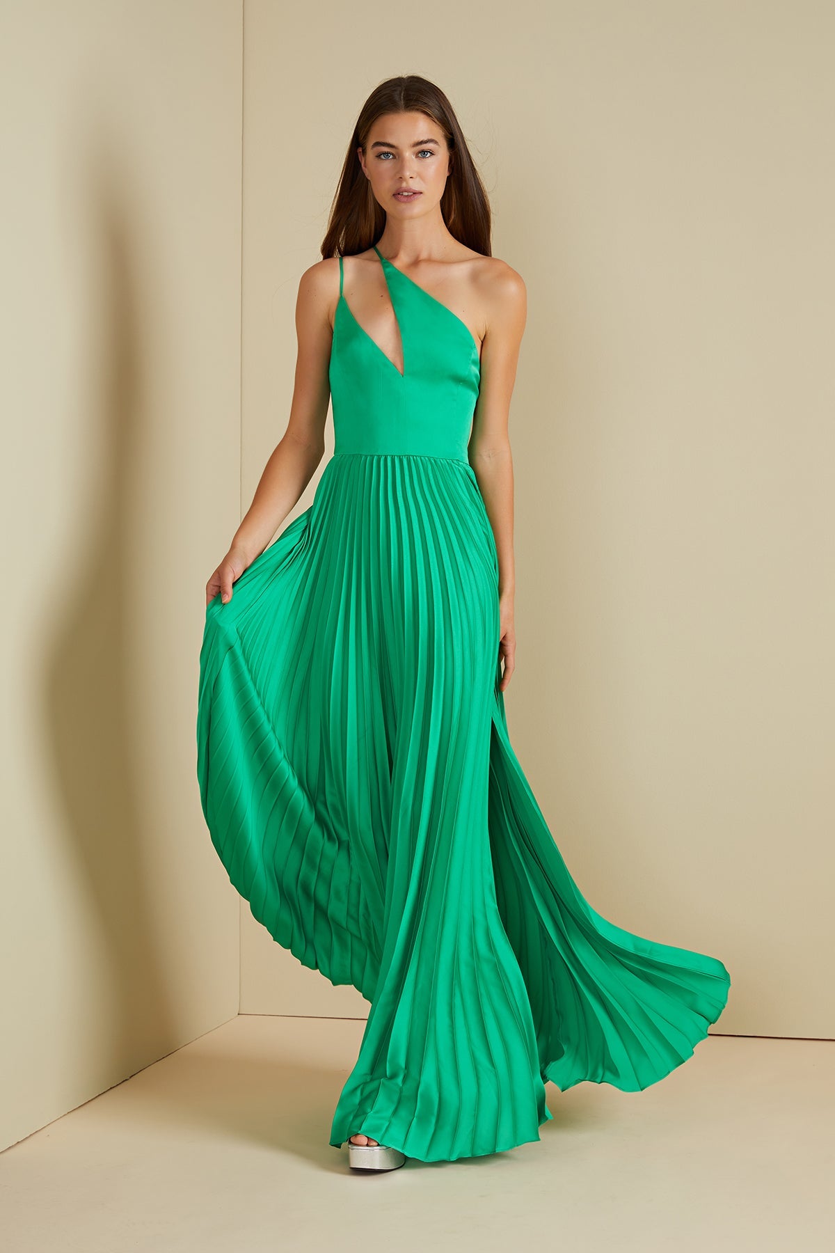 Khari One Shoulder Gown