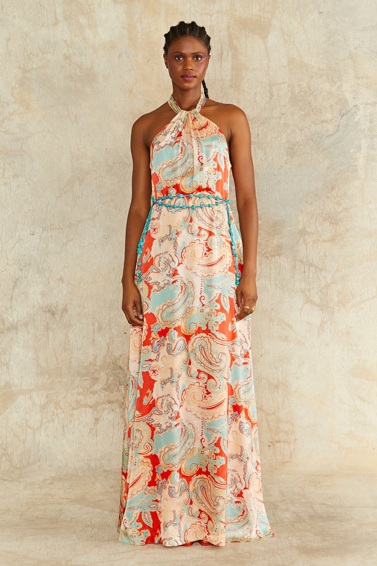 Collie Halter Gown