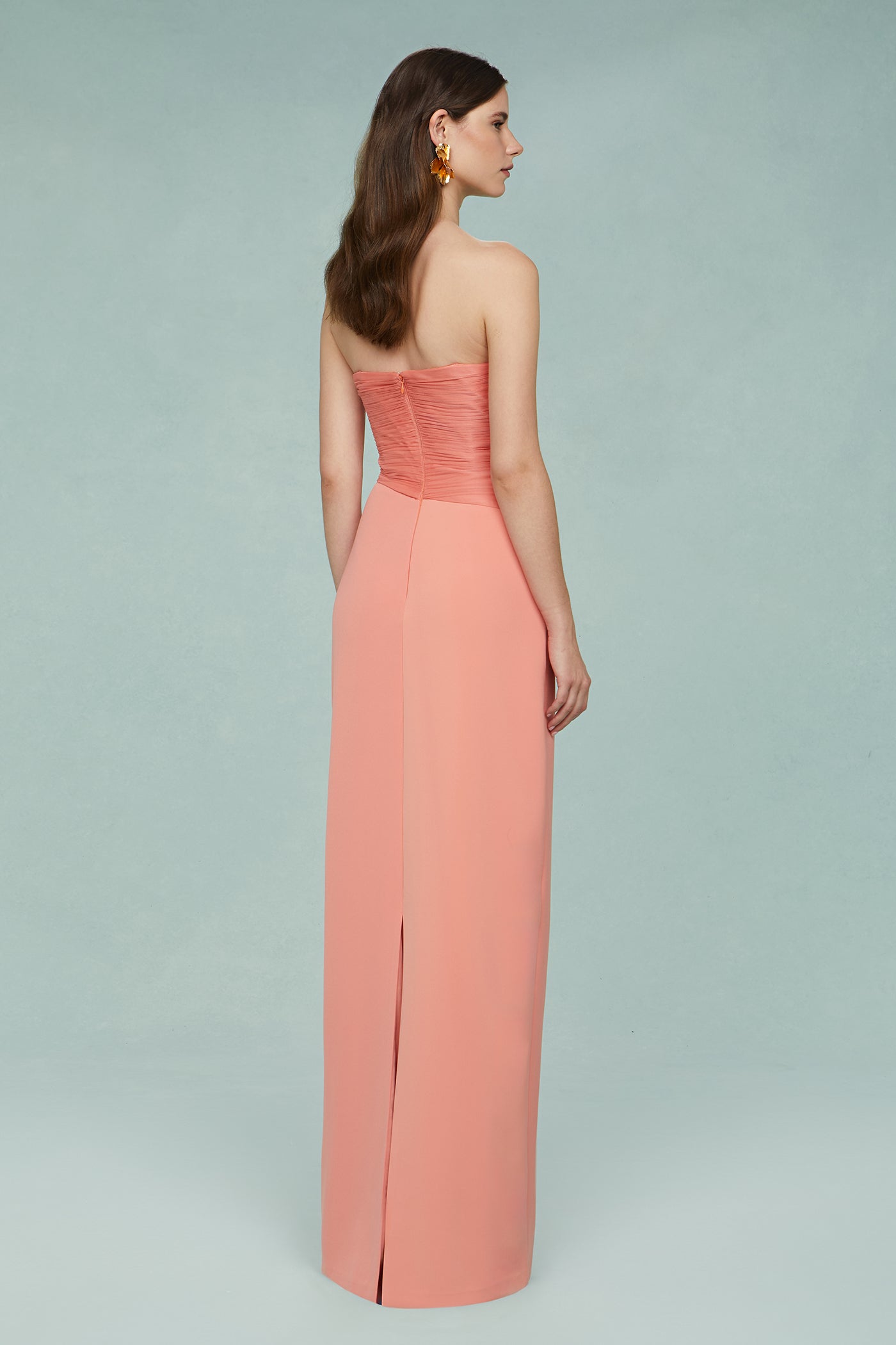 Diana Cutout Bow Combo Gown