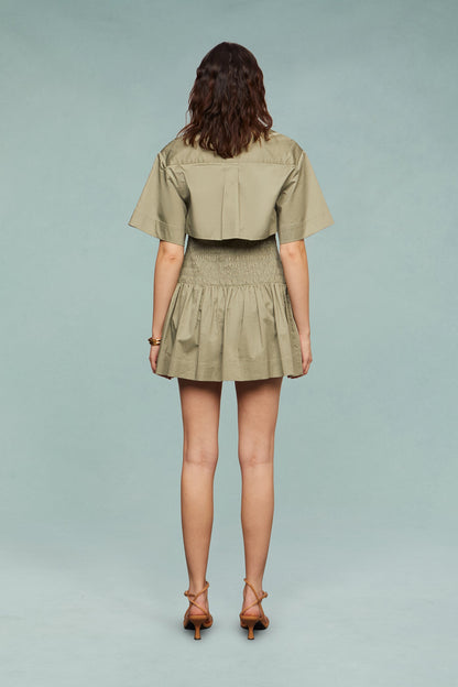 Genny Smocked Mini Dress