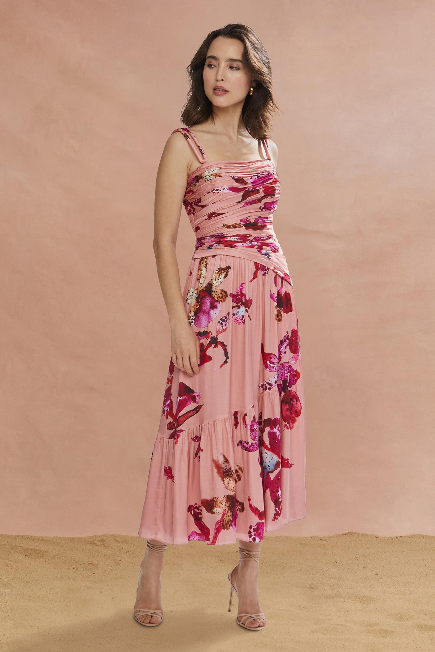 Daniella Printed Viscose Midi