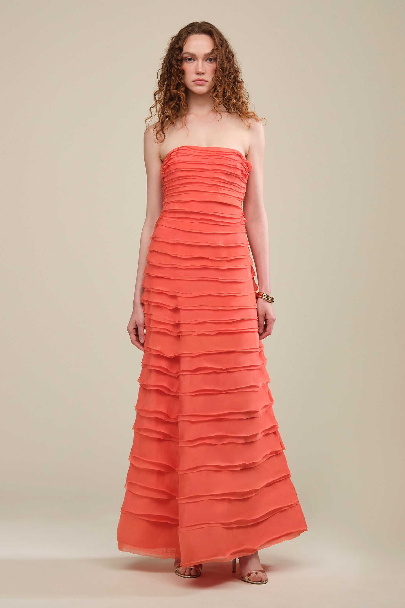 Pepper Layered Gown