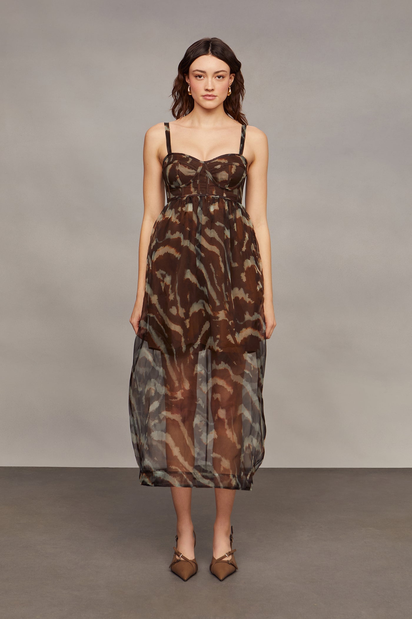 Zarina Bustier Maxi Dress