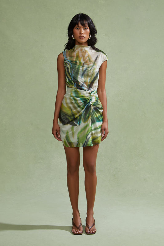 Zuma Sheer Mini Dress