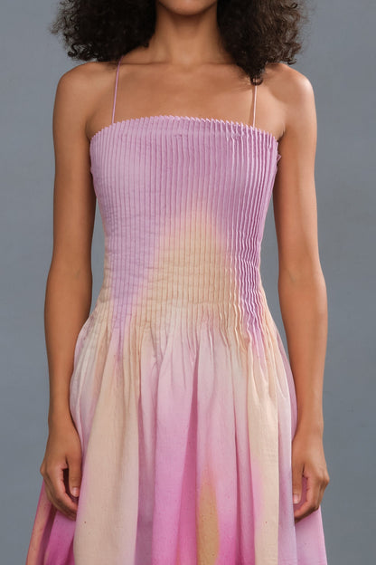 Grecia Pleated Dress