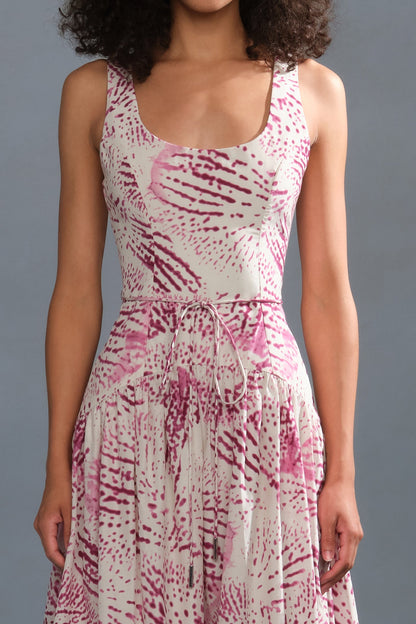 Salome Drop Waist Dress