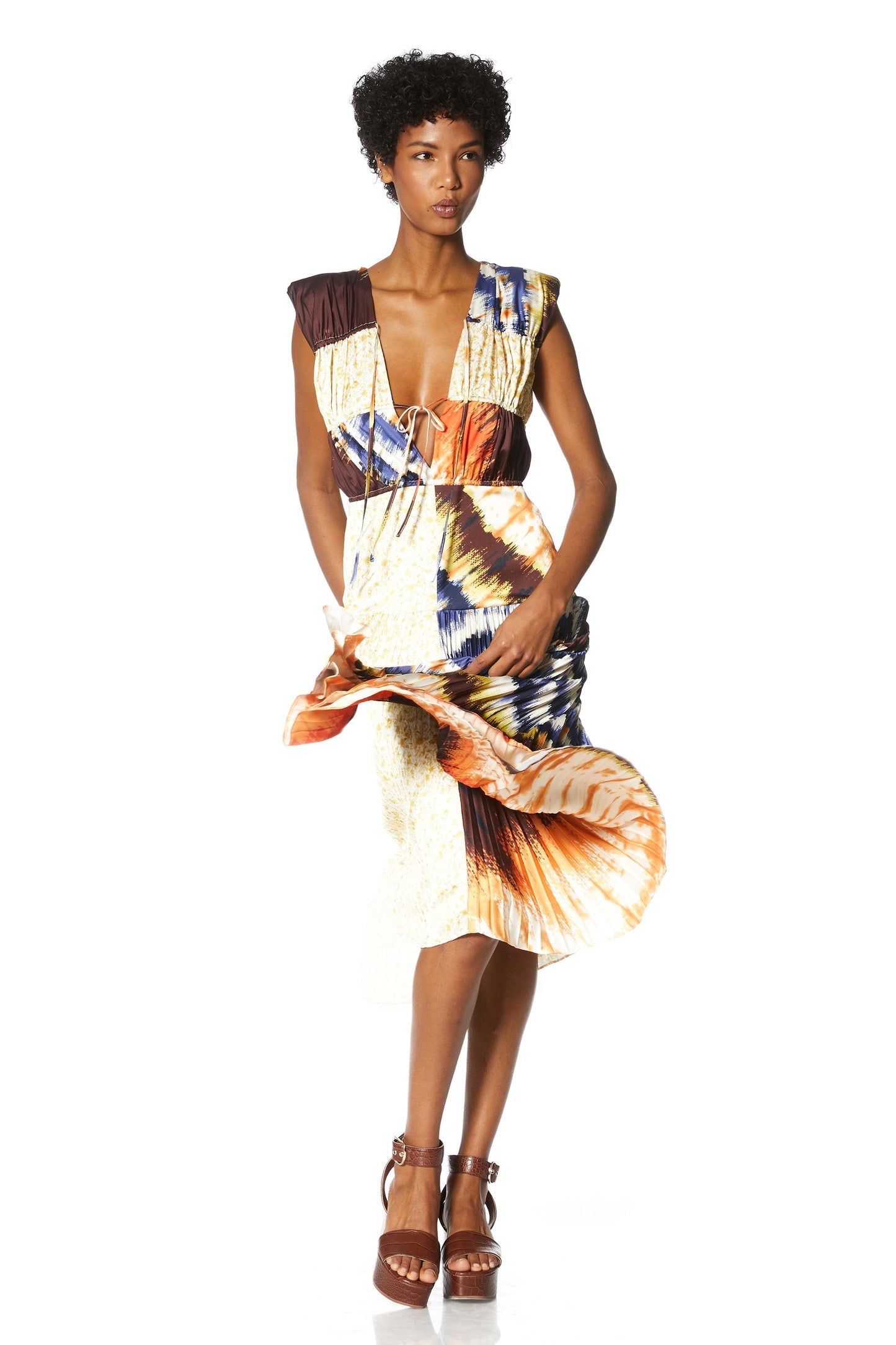 Milan Pleated Dress