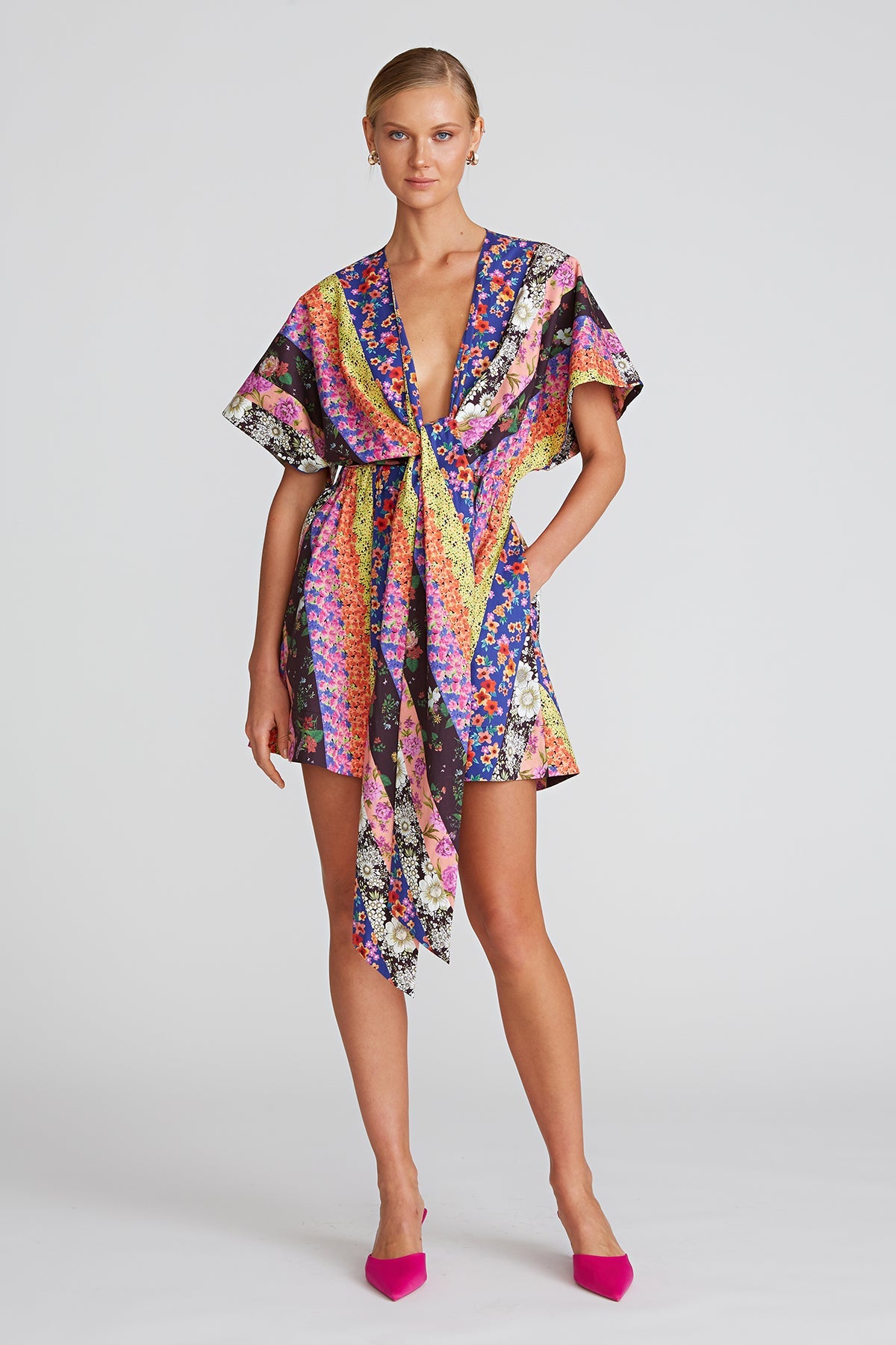 Nyla Tie Front Dress