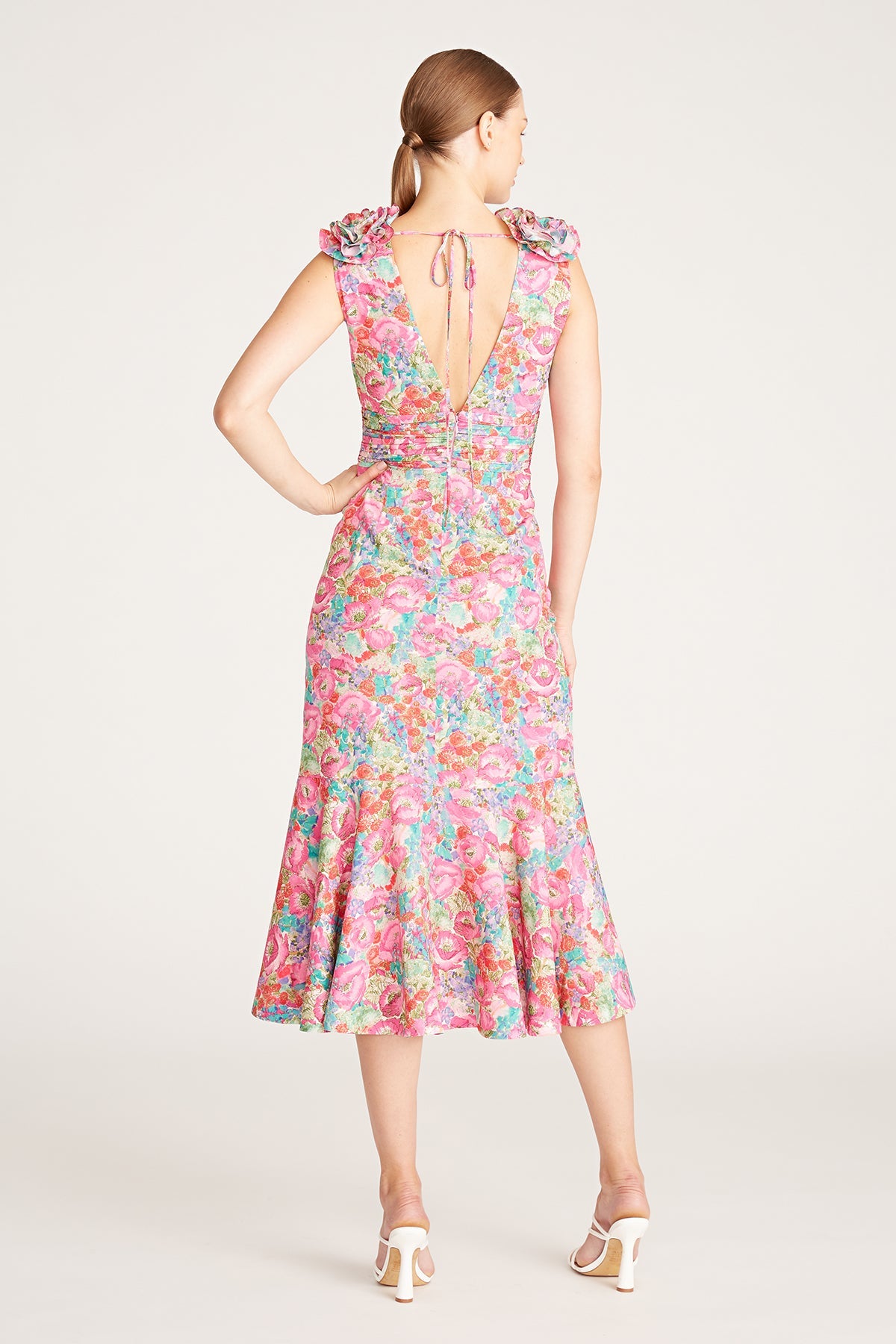 Sorena Deep V Dress