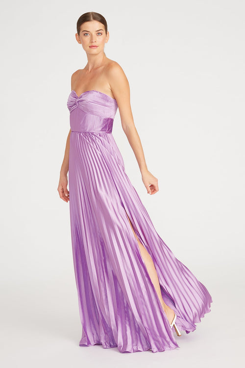 Stef Pleated Gown