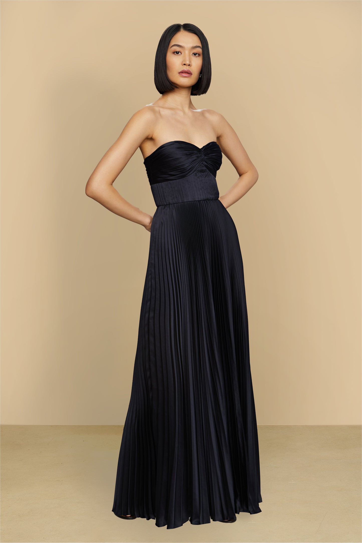 Stef Pleated Gown