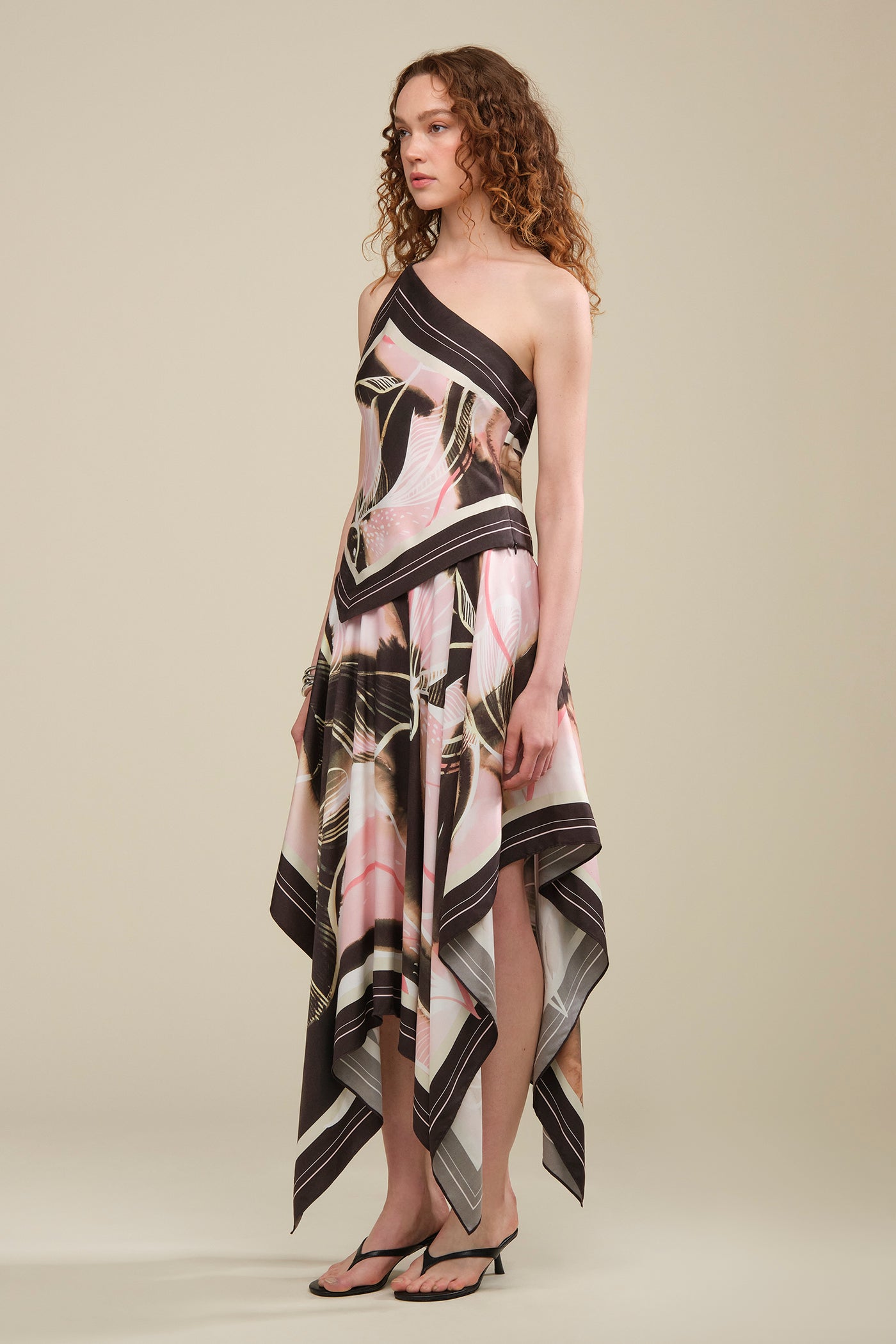 Lyra Scarf Tie Top
