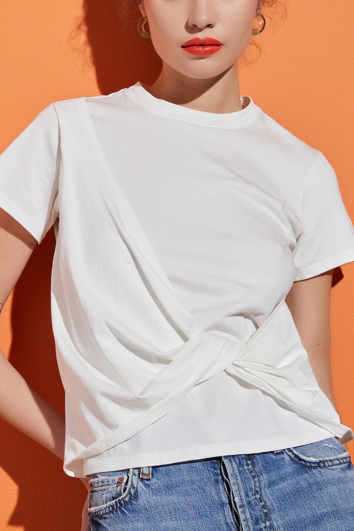 Zahra Twist T-Shirt