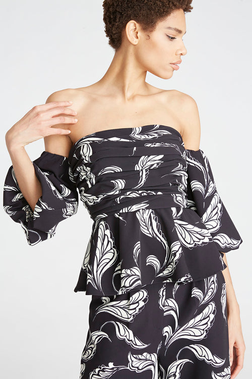 Eman Peplum Top
