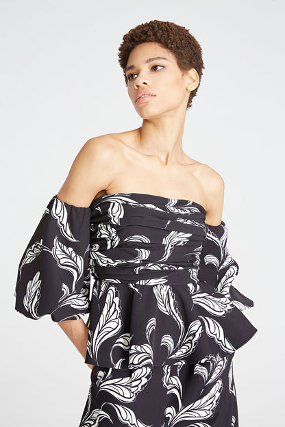 Eman Peplum Top