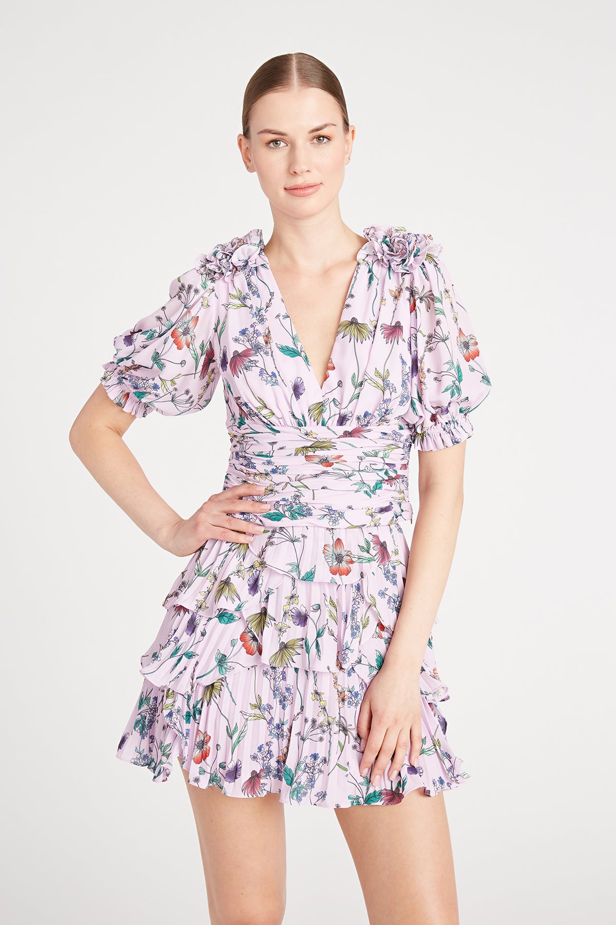 Loretta Ruffle Mini Skirt