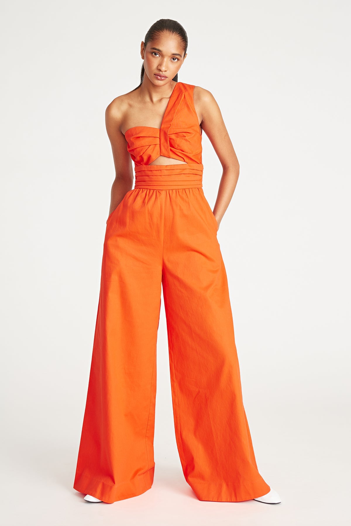 Laurie One Shoulder Jumpsuit
