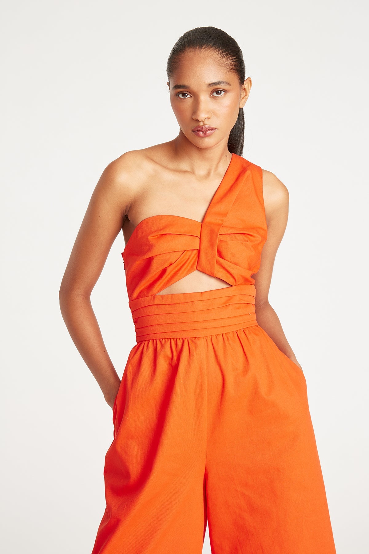 Laurie One Shoulder Jumpsuit