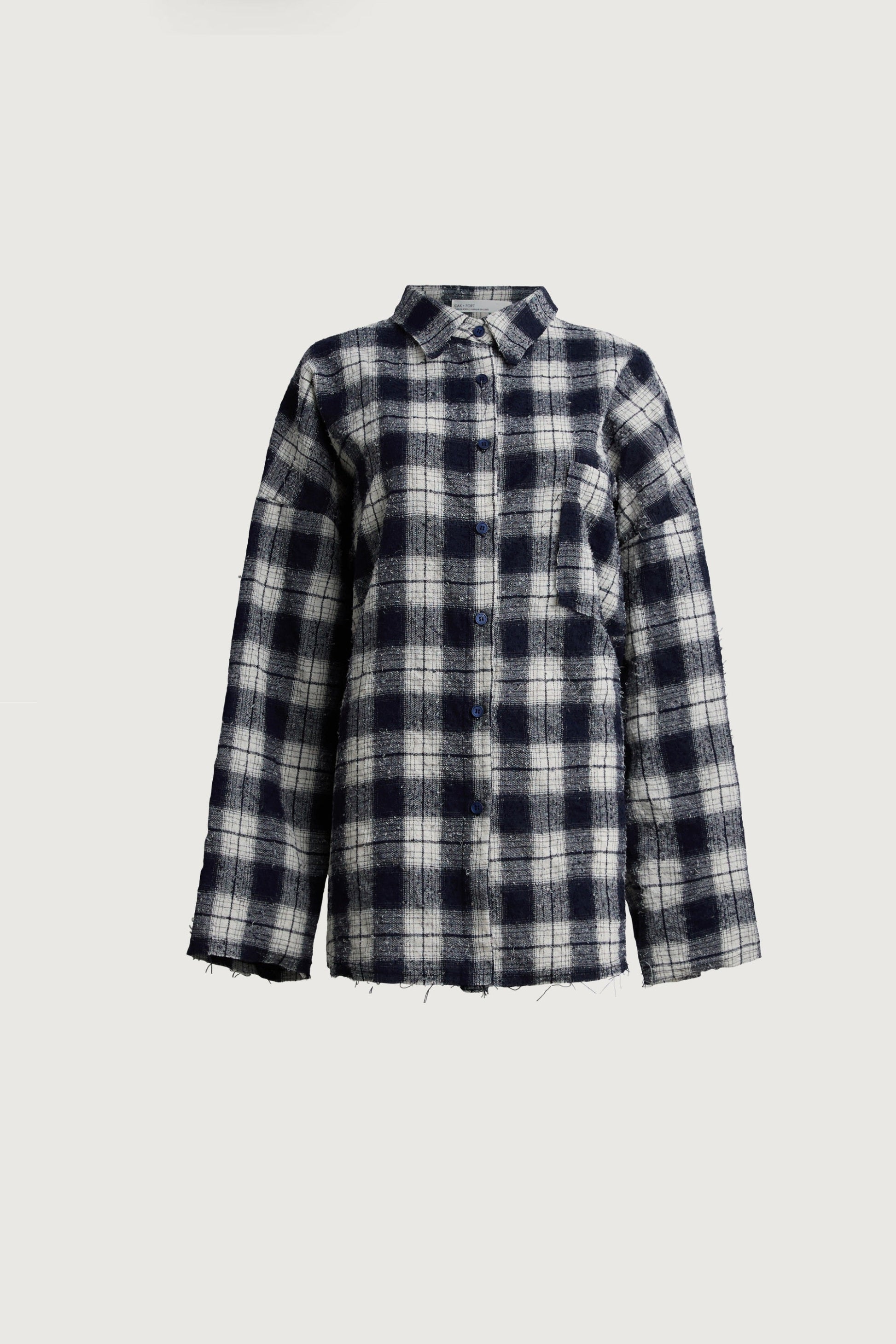PLAID DISTRESSED VINTAGE SHIRT
