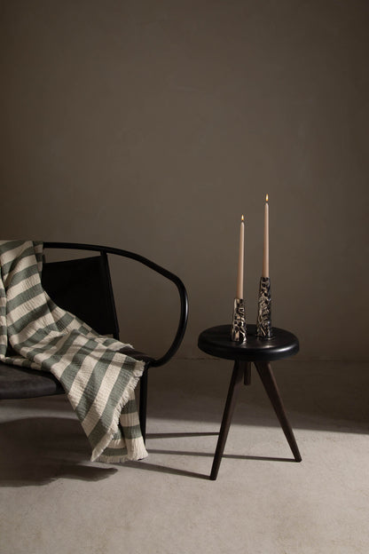 LARGE MERCURY TAPER CANDLE HOLDER