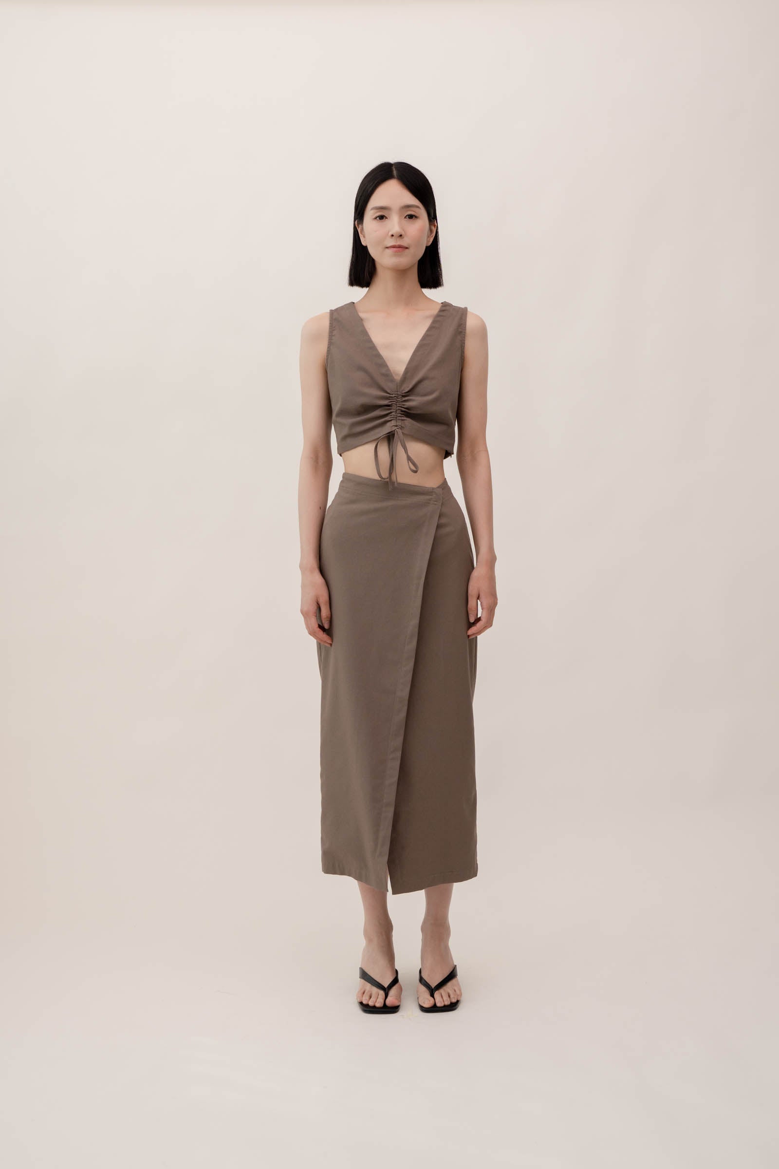 SADIE Skirt - Dark Olive