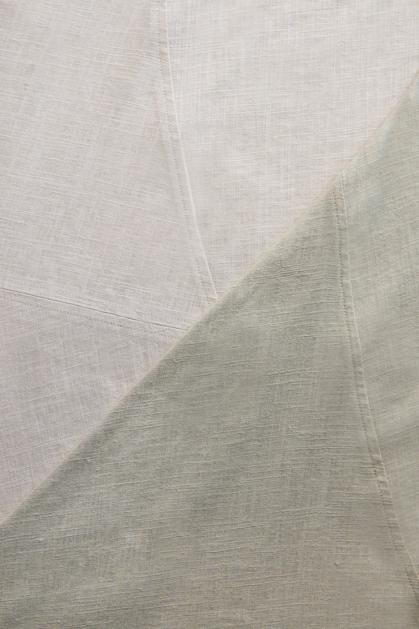 LINEN BLEND SLEEVELESS BIAS CUT MIDI DRESS