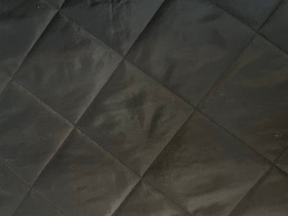 Large Diamond Quilted Poly - Black