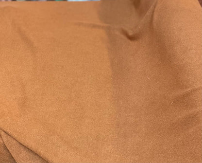 Wool Blend Double Knit Jersey - Burnt Orange