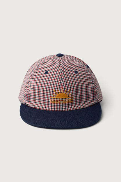 'GOOD DAY SUNSHINE' GINGHAM CAP
