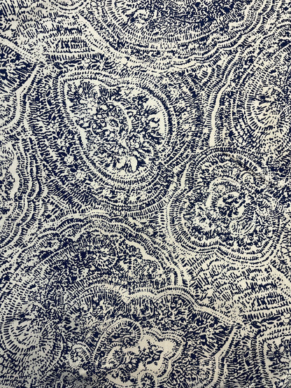 Cotton Spandex Print - Antique Paisely