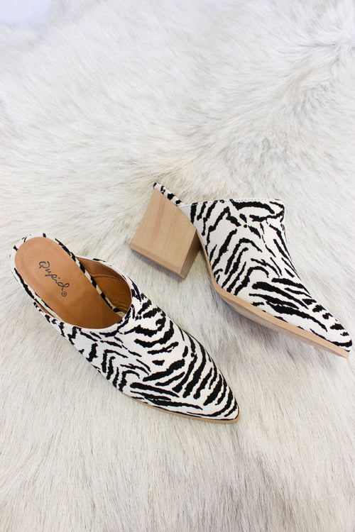 Twilight Safari Zebra Mule