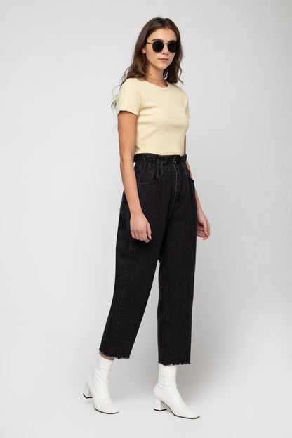 PAPERBAG WAIST DENIM