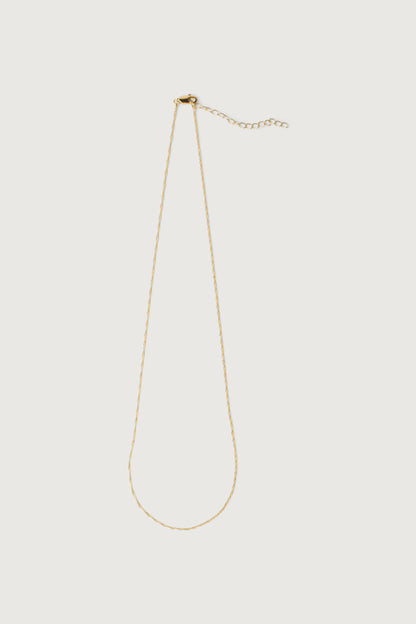 CUBE AND TWIST CHAIN NECKLACE
